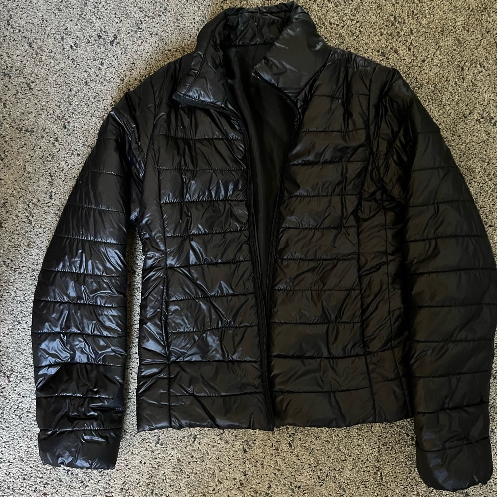 Active USA Black Puffer Jacket